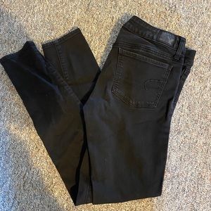 Black American Eagle Jegging